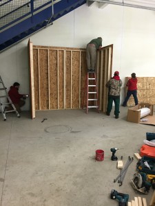 Beginning of construction